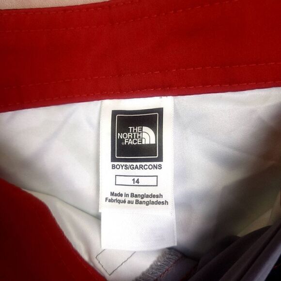 The North Face Grey Camo Shorts Swim Trunks Boys Size 14 - Picture 5 of 7